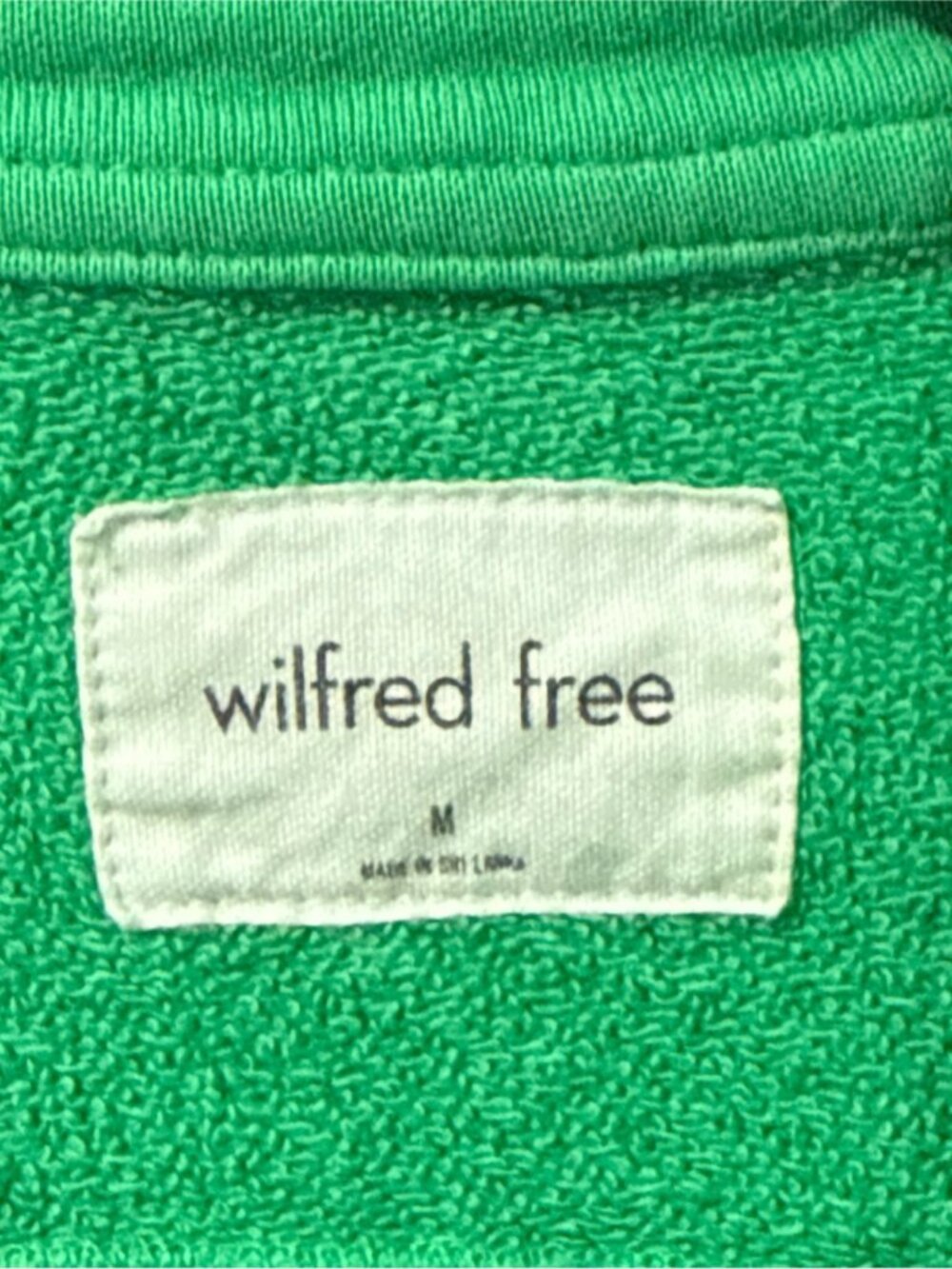 Wilfred Free Green Oversized Shirt Jacket Shacket Size M - Picture 7 of 11